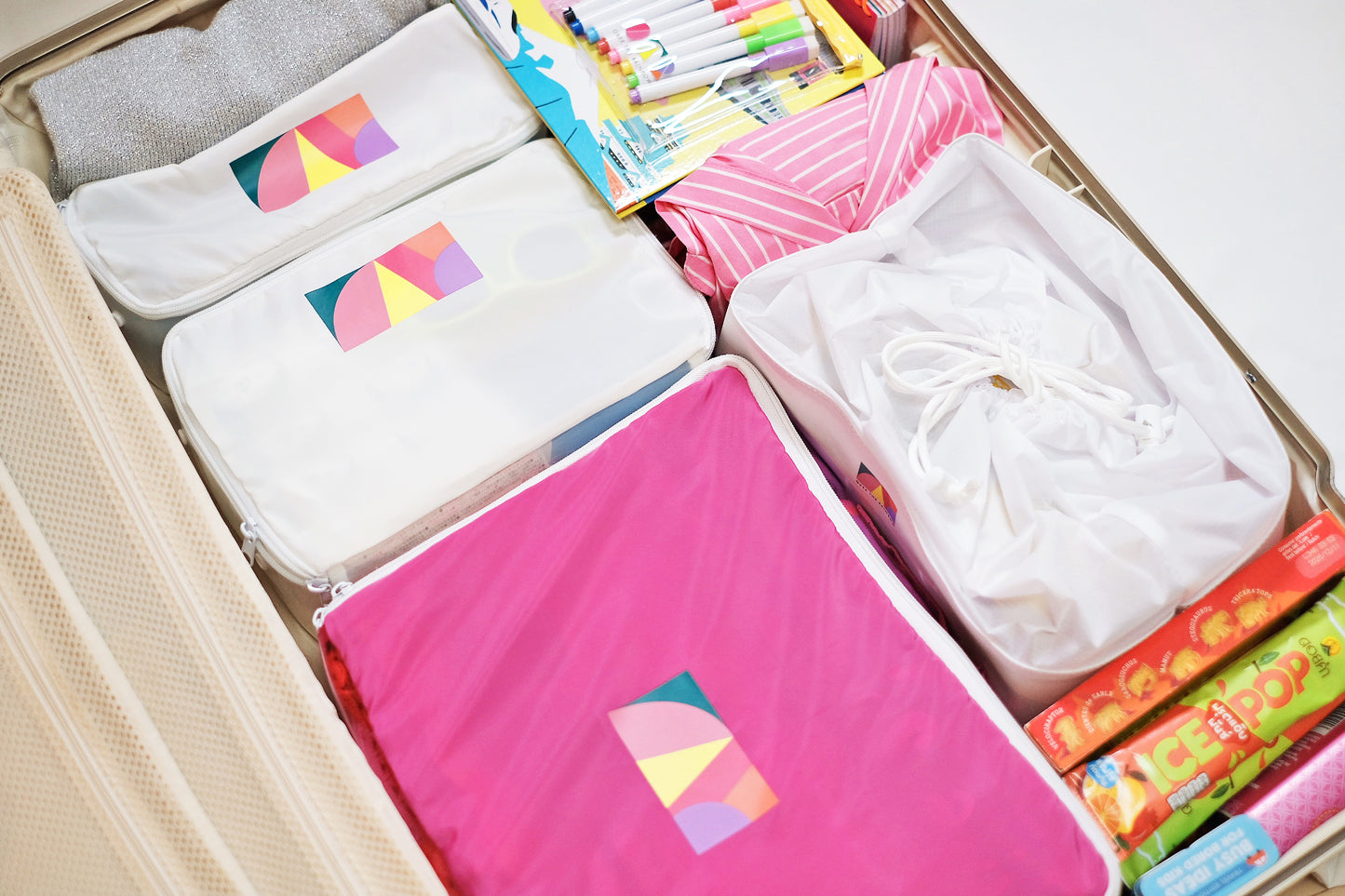 Jelly Cube (Mサイズ単品) / ピンク or ホワイト or ブルー (税込)