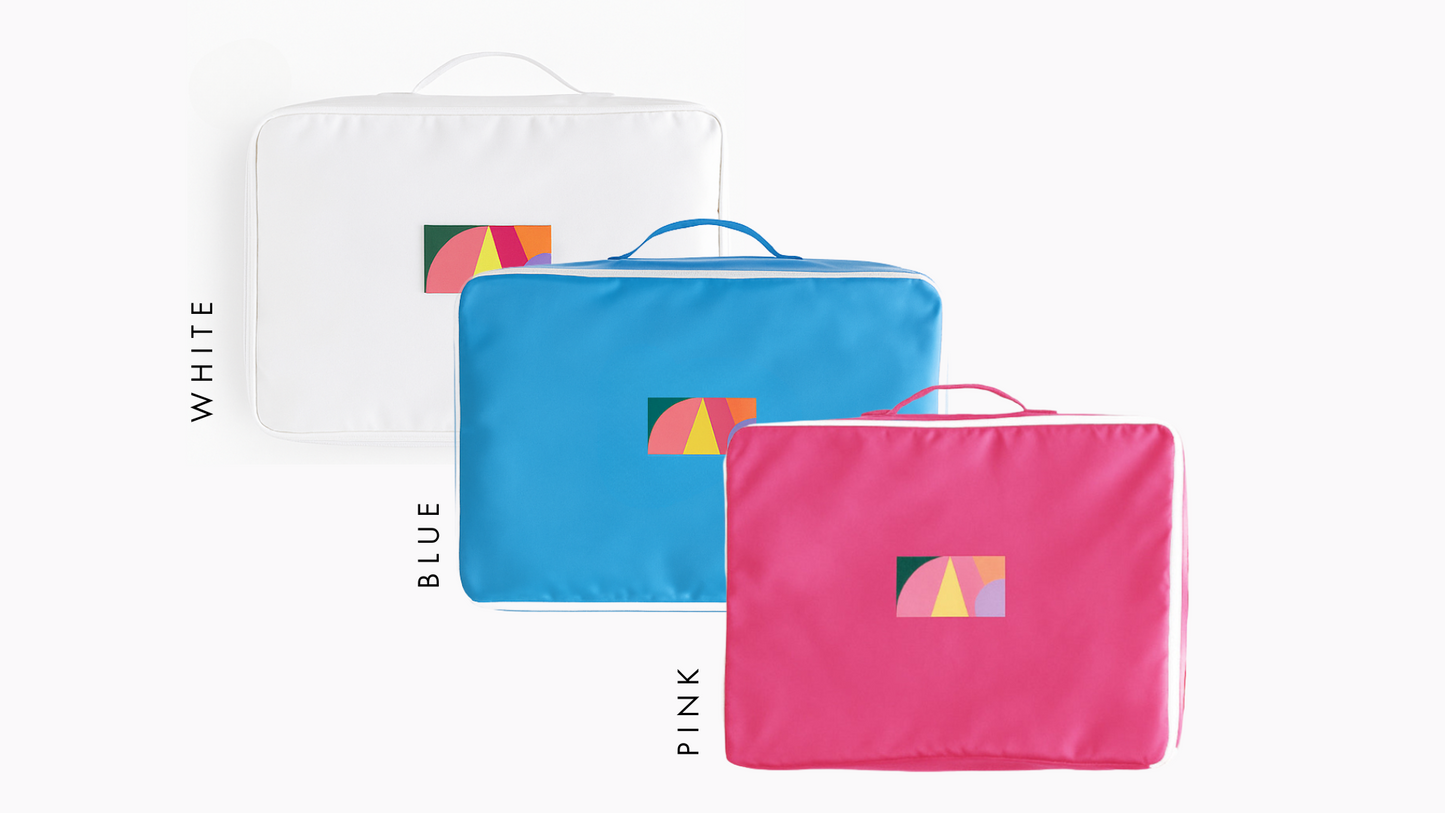 Pack & Stay Jelly Cube (Lサイズ単品) / ピンク or ホワイト or ブルー (税込)