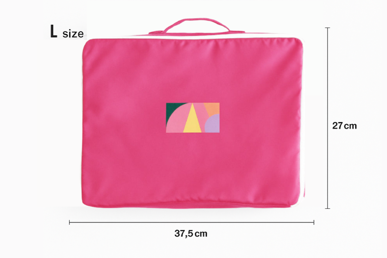Pack & Stay Jelly Cube (Lサイズ単品) / ピンク or ホワイト or ブルー (税込)