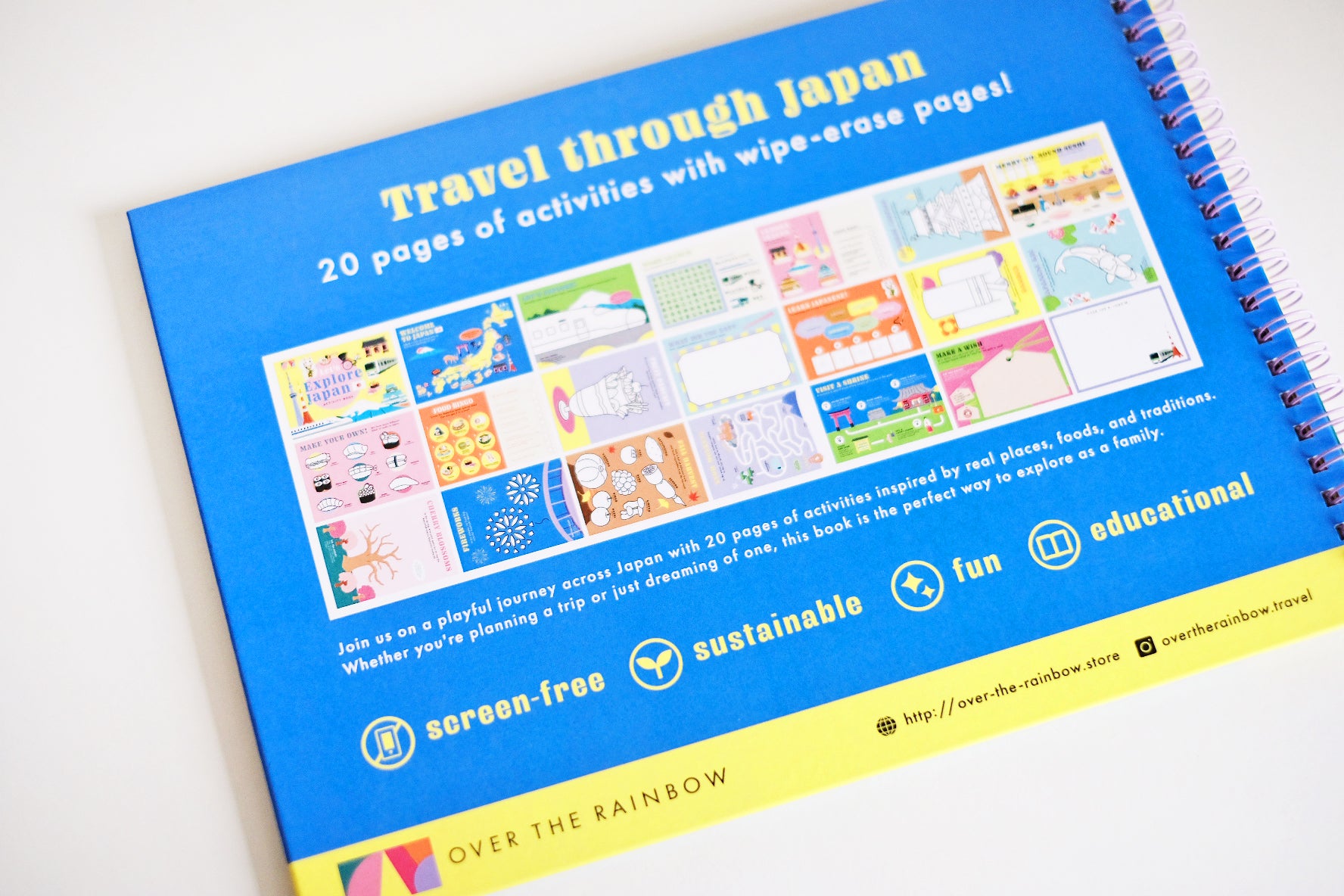 人気✨】旅育ACTIVITY BOOK 2点セット (税込) – OVER THE RAINBOW